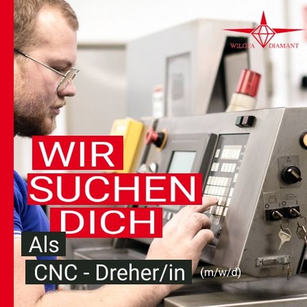CNC-Dreher/in (m/w/d) - Vollzeit